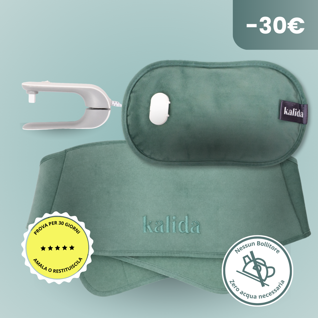 Kalida - Borsa Dell'Acqua Calda Elettrica + Cintura Corpo