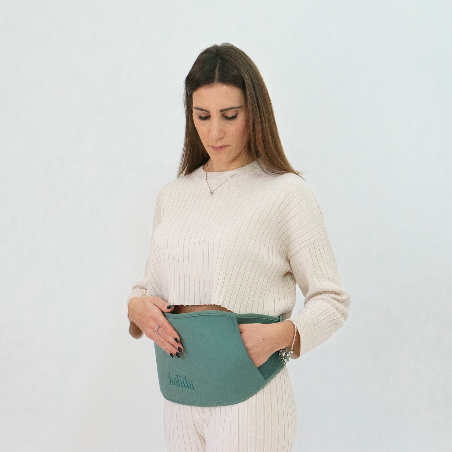 Kalida - Borsa Dell'Acqua Calda Elettrica + Cintura Corpo