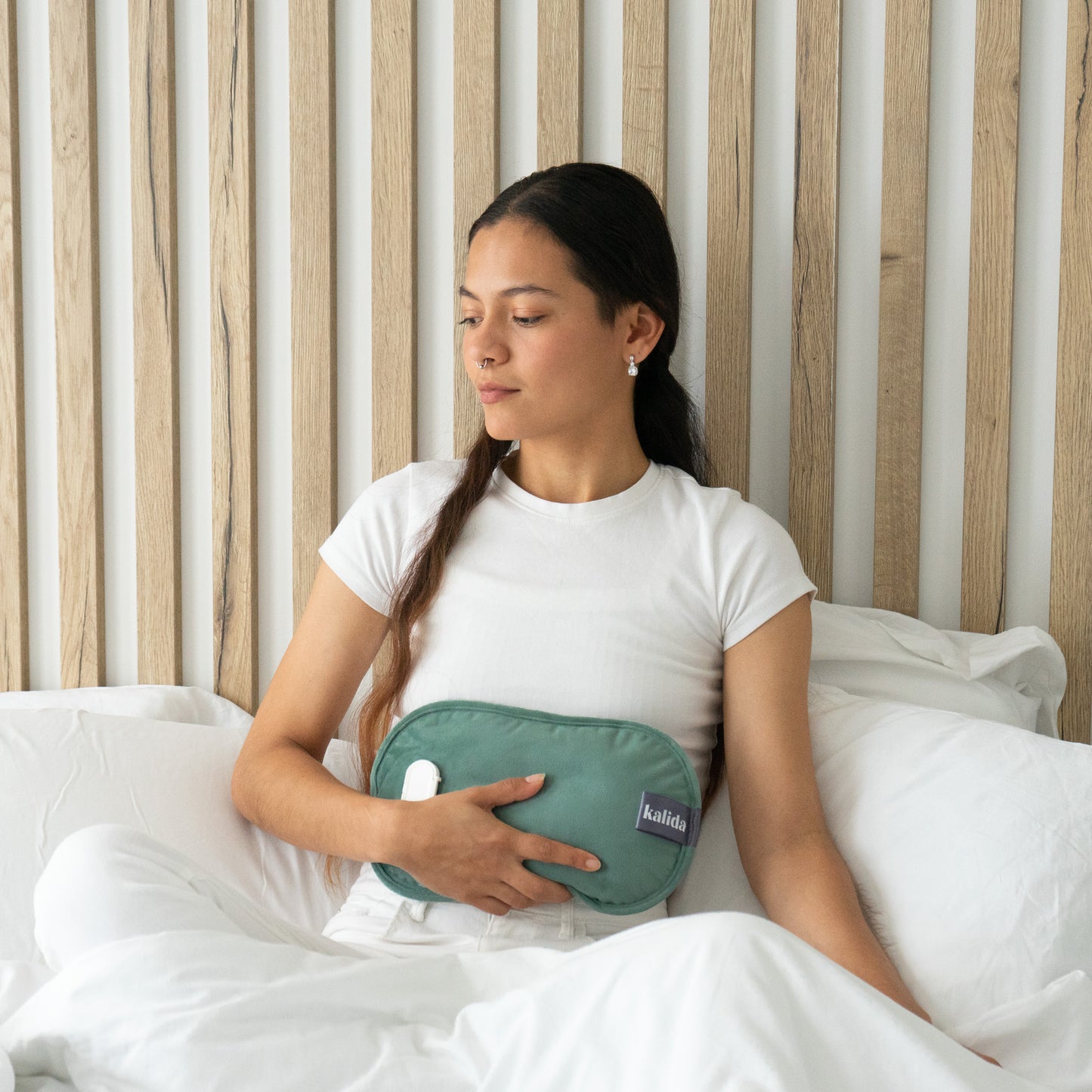 Kit - 2x Borsa Dell’Acqua Calda Elettrica Kalida + Cintura Corpo