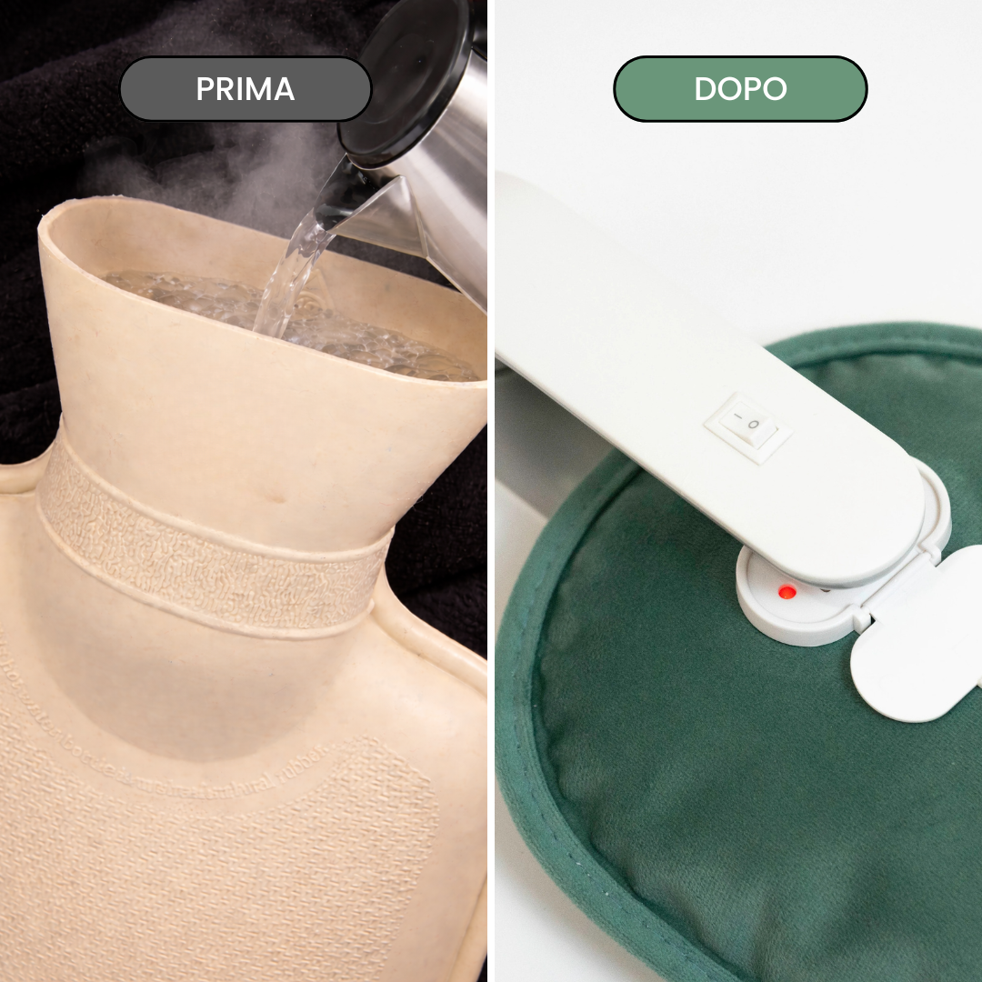 Kalida - Borsa Dell'Acqua Calda Elettrica + Cintura Corpo